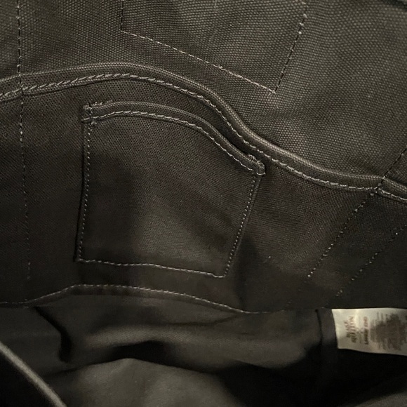 Land's End Camouflage Tote Bag - Black, Green & Gray. - Picture 4 of 9